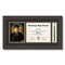 ArtToFrames 8x10 inch Diploma Frame with 6x8 Inch Image Opening and Tassel Opening - Framed with Black and Gold Mats, Comes with Regular Acrylic and Sawtooth Hanger for Wall Hanging (DIT-8x10)